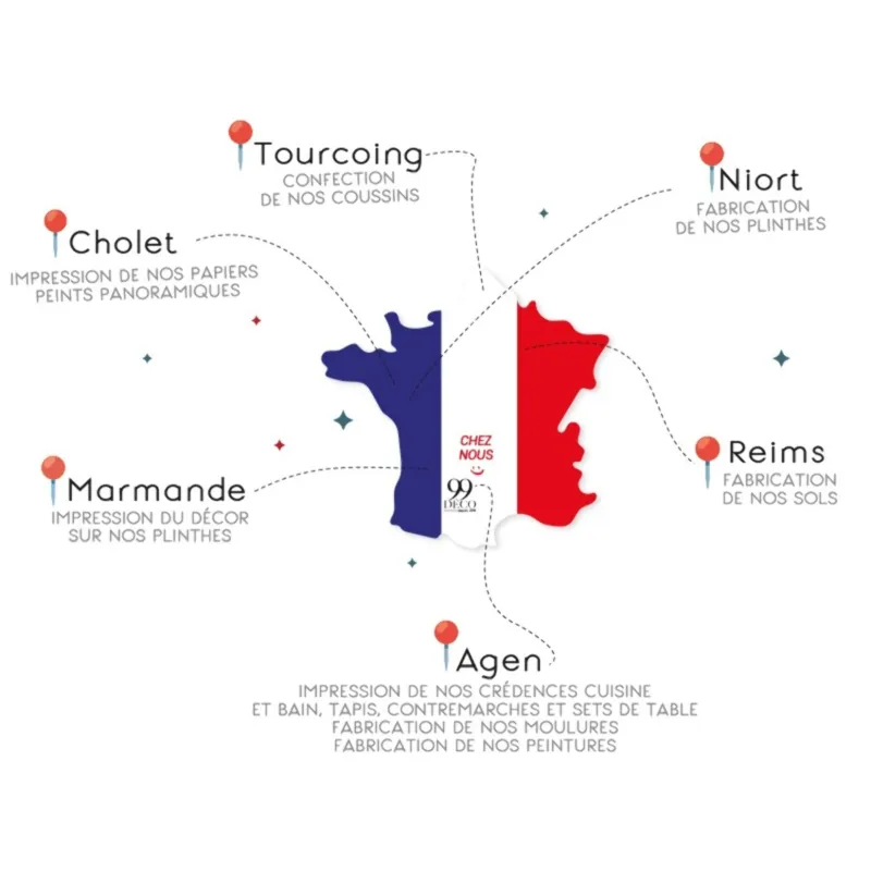 Moulure Chic Gabrielle A en Bois pour Décor Moderne | 99 Déco