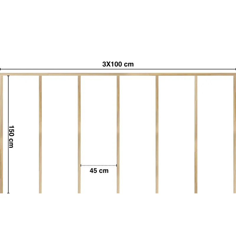 Moulure Chic Gabrielle B en Bois pour Décor Moderne | 99 Déco