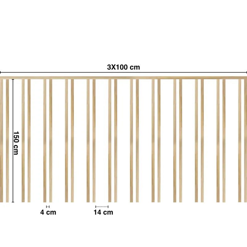 Moulure Chic Iris B en Bois pour Décor Moderne | 99 Déco