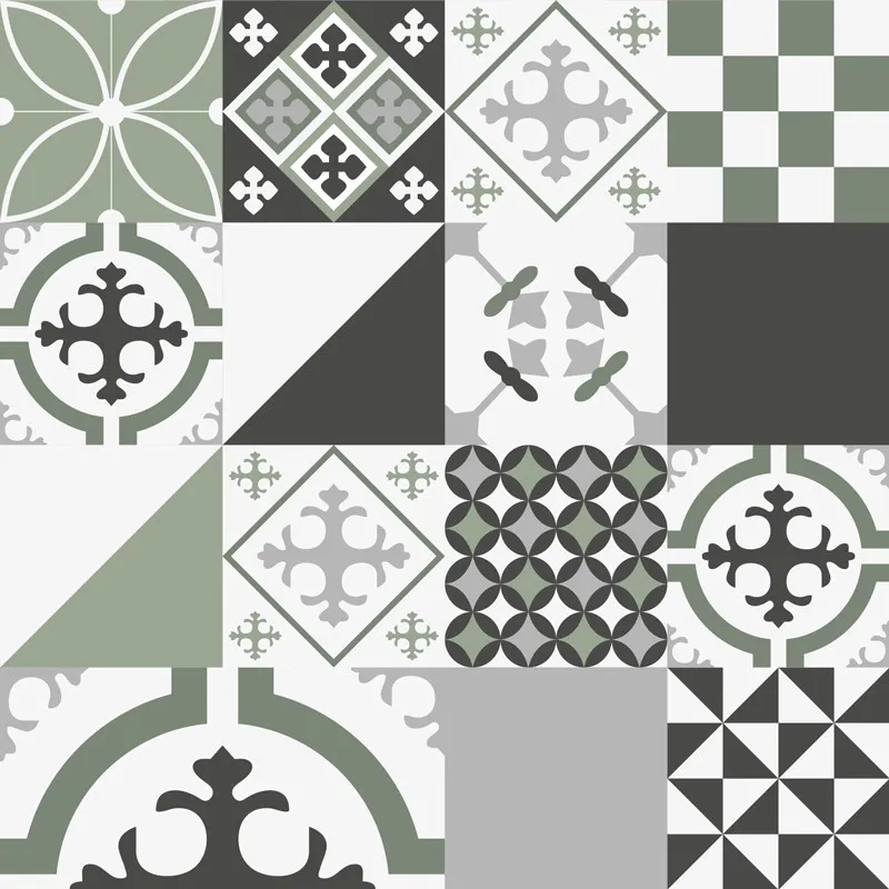 Crédence cuisine Ciment Style en aluminium composite – 99Déco