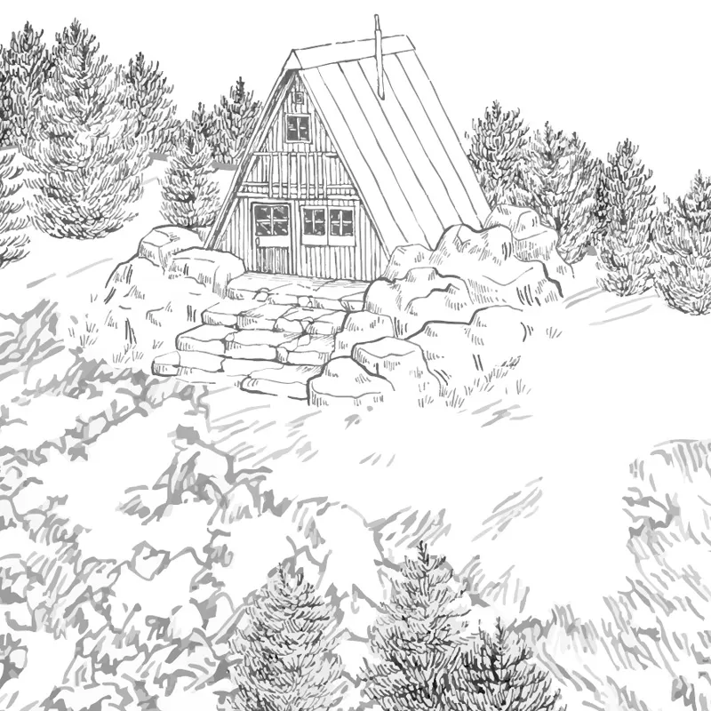 Papier peint panoramique Pyrénées - Paysage montagne - 99 Déco