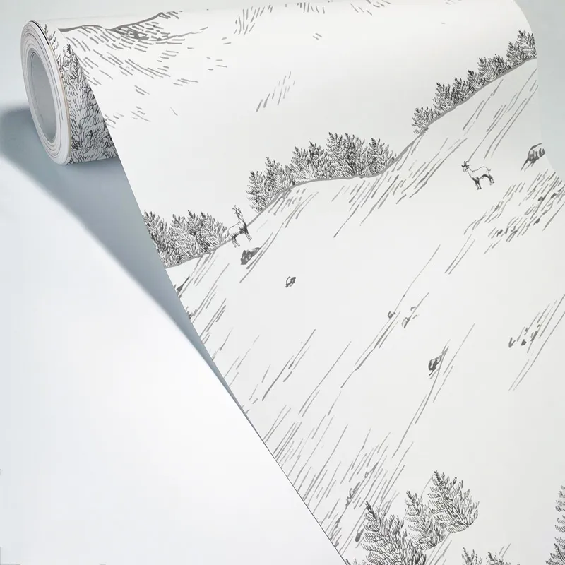 Papier peint panoramique Pyrénées - Paysage montagne - 99 Déco