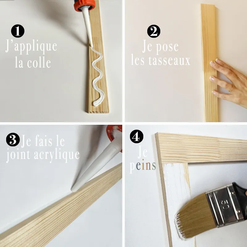 Moulure Chic Iris A en Bois pour Décor Moderne | 99 Déco