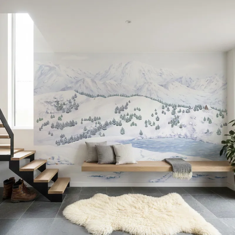 Papier peint panoramique Pyrénées - Paysage montagne - 99 Déco