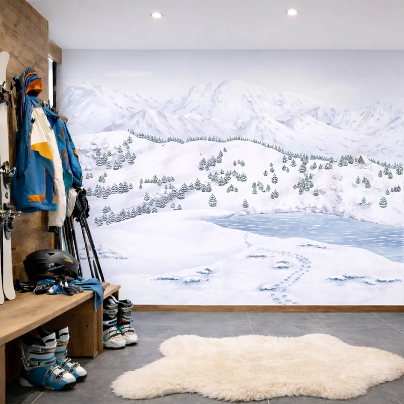 Papier peint panoramique Pyrénées - Paysage montagne - 99 Déco