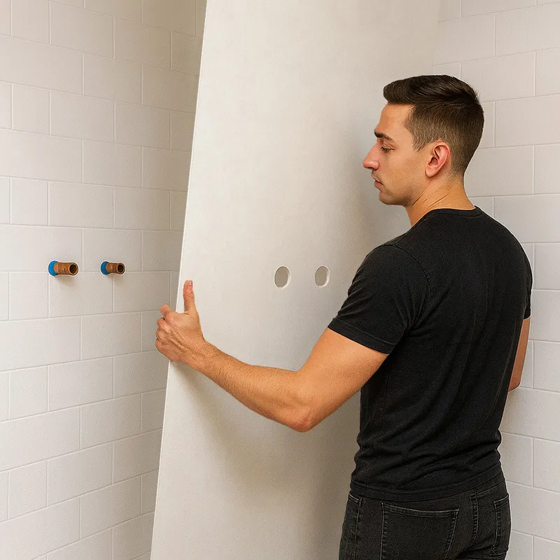 Panneau mural douche Pierre Claire | 99DECO