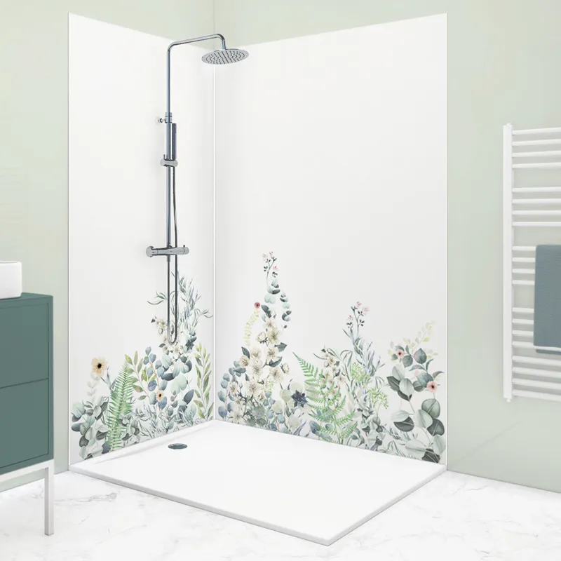 Panneau mural Flowers in Rain - Élégance florale | 99DECO