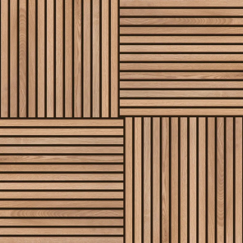 Panneau mural de douche Wabi Sabi bois graphique | 99DECO