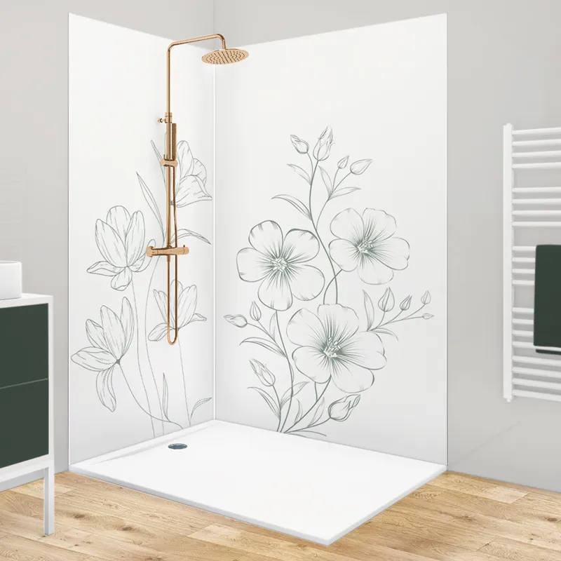 Pack panneau mural – Charme – motif végétal | 99DECO