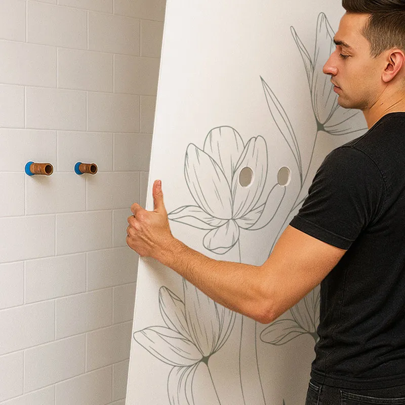 Pack panneau mural – Charme – motif végétal | 99DECO