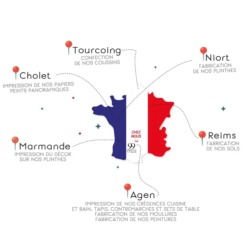 Plinthe décorative en PVC Full métal, facile à poser - 99DECO