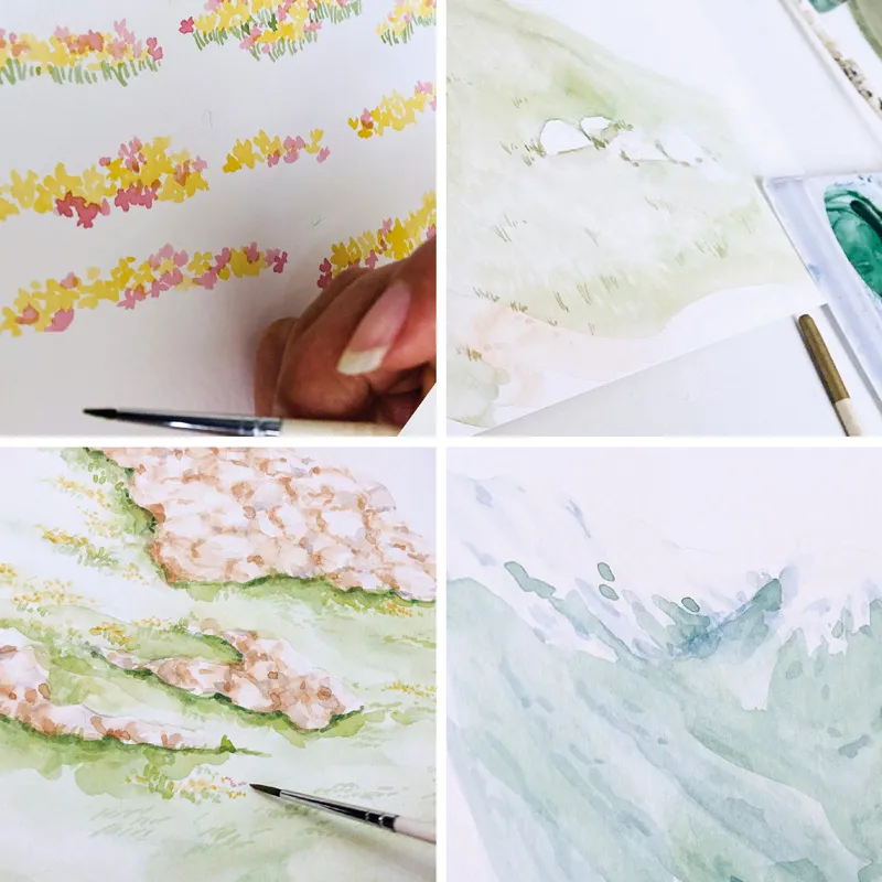 Papier peint panoramique Pyrénées - Paysage montagne - 99 Déco