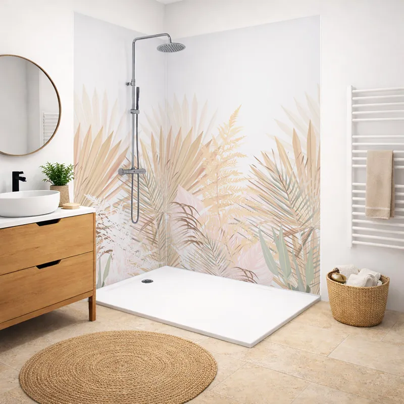 Panneaux muraux de douche - Végétal Gaïa | 99DECO