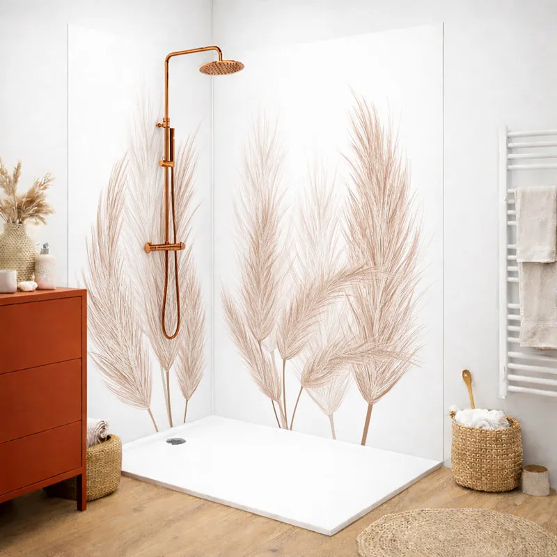 Pack panneau mural – Pampa – Salle de bain décorative | 99DECO