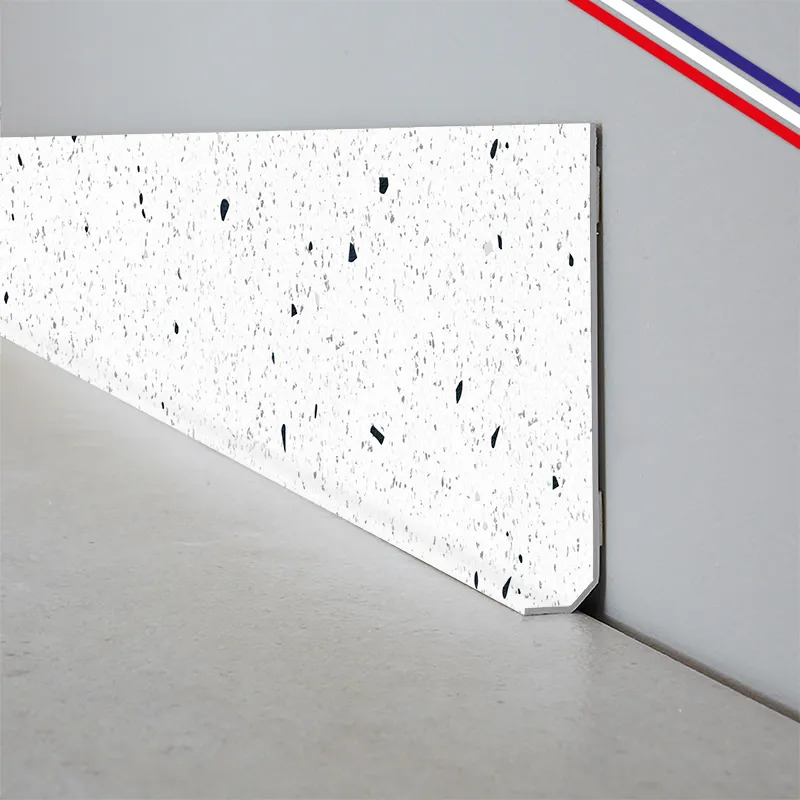 Plinthe adhésive terrazzo noir - Design Coloré - 99DECO