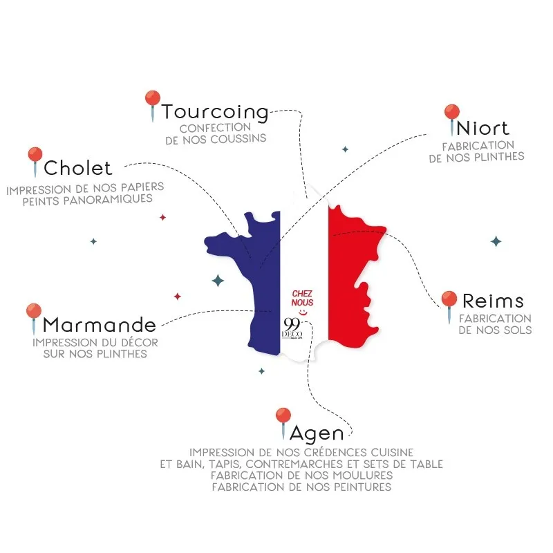 Panneau mural de douche Béton Clair - Effet béton lumineux | 99 Déco