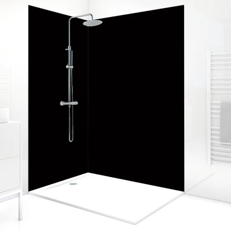 Panneau mural de douche Ultim Noir - Design premium luxe | 99 Déco