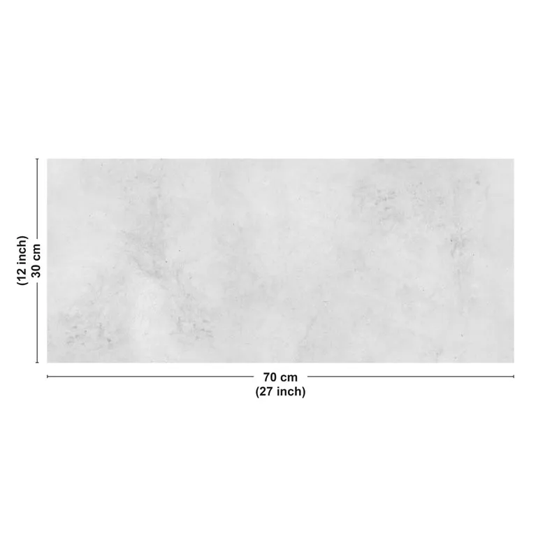 Crédence salle de bain Béton Clair en PVC et Aluminium – effet béton – 99DECO