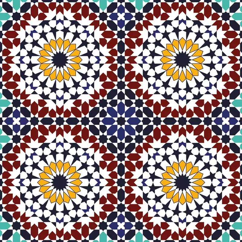 Crédence salle de bain Taljane en PVC et Aluminium – effet mosaïque – 99DECO