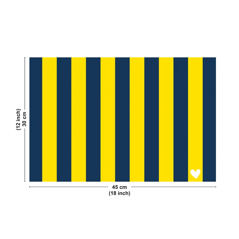 Sets de table Azul Amarillo