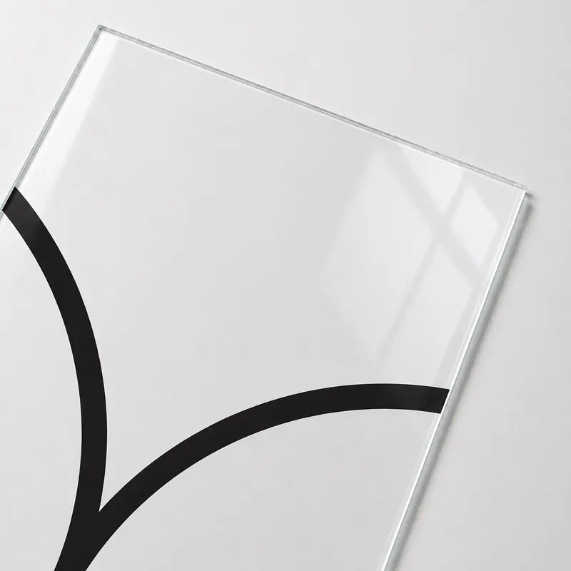 Verrière intérieure graphique Arcade - Aluminium noir mat - 99 Déco