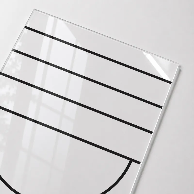 Verrière intérieure graphique Ovaline - Aluminium noir mat - 99 Déco