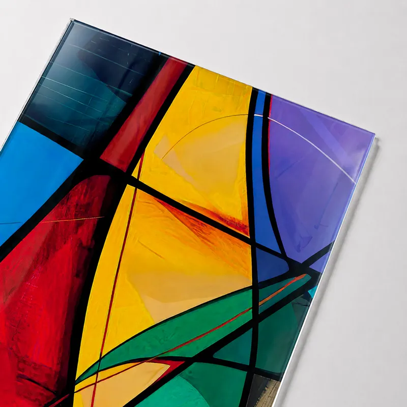 Verrière intérieure graphique Virtuoso - Aluminium noir - 99 Déco