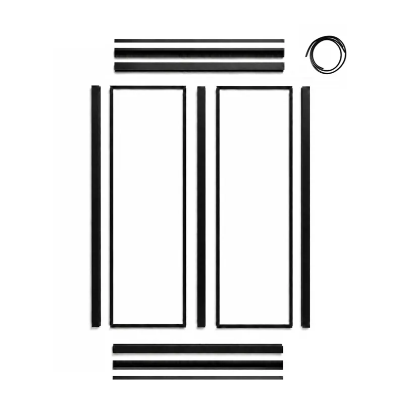 Verrière intérieure Essentiel - Aluminium noir mat - 99 Déco