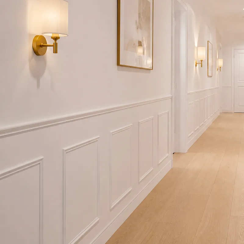 Moulure Chic Antoinette E en Bois pour Décor Moderne | 99Déco