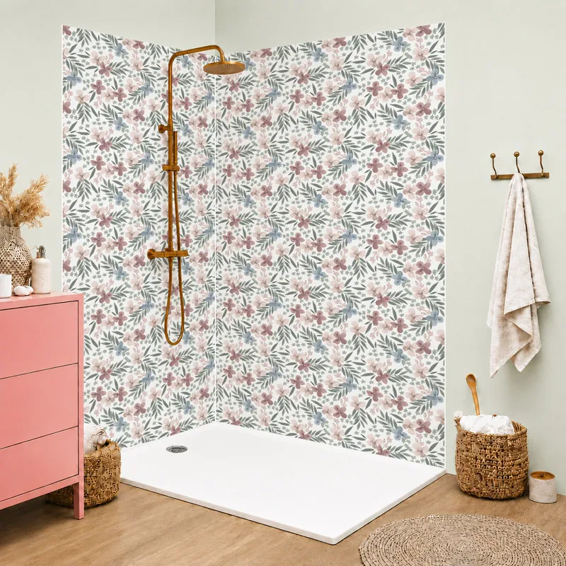 Panneau mural douche Cottage - Coloris Vert| 99DECO