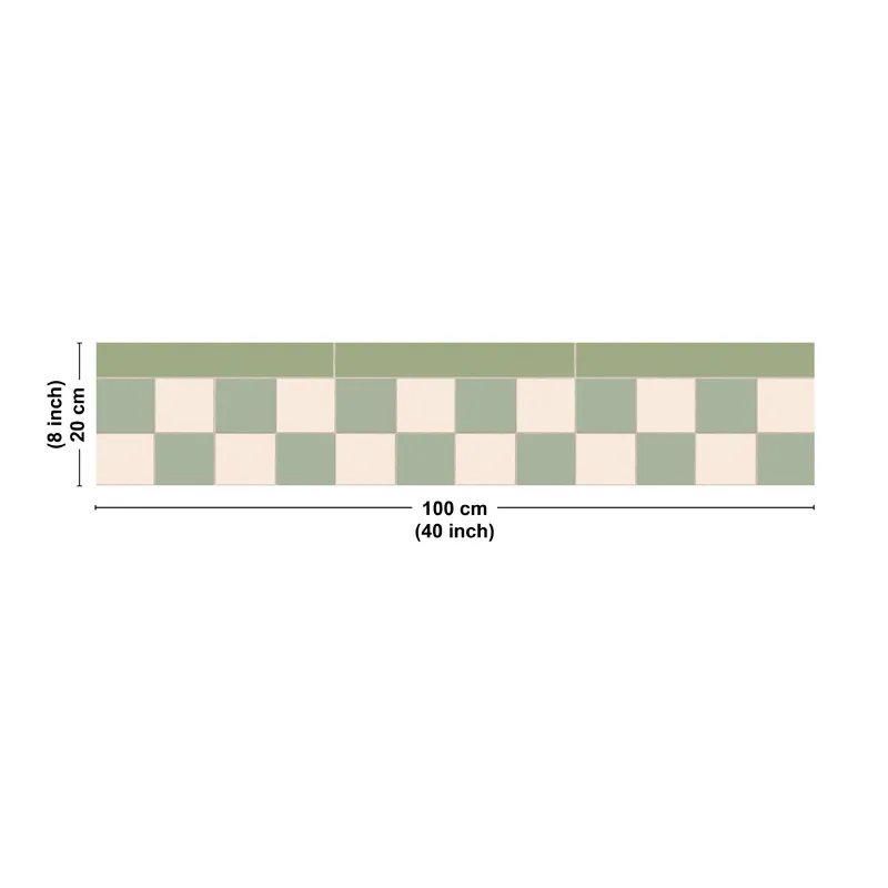 Crédence cuisine aluminium motif damier Quadretti | 99DECO