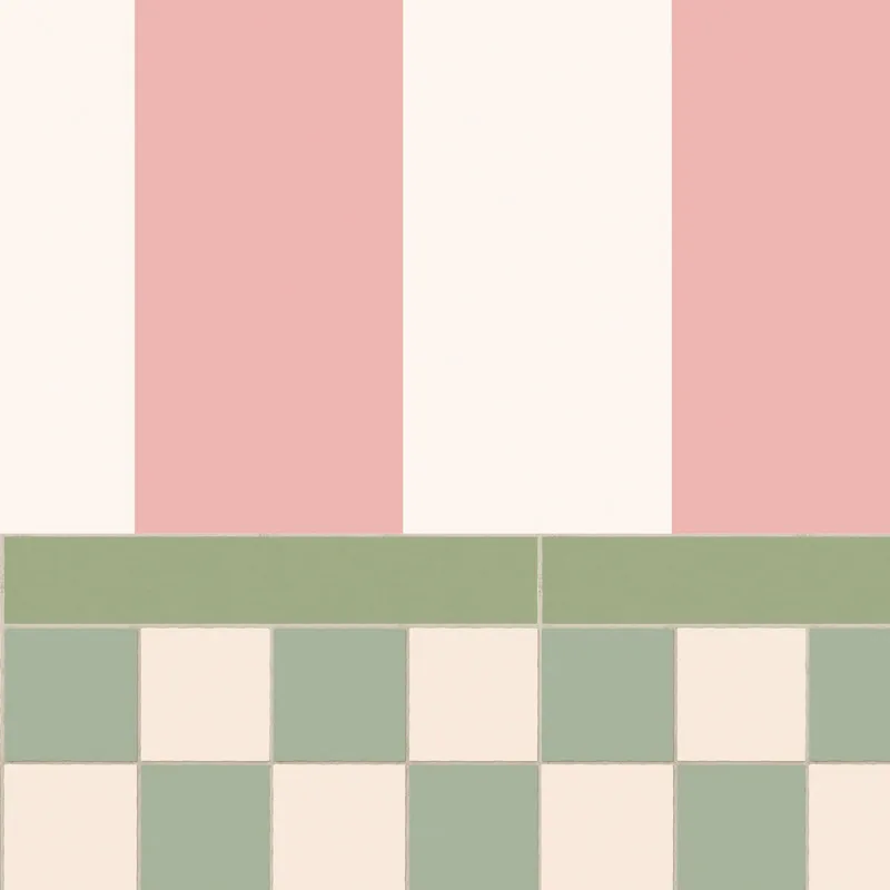 Crédence cuisine aluminium motif damier Quadretti | 99DECO