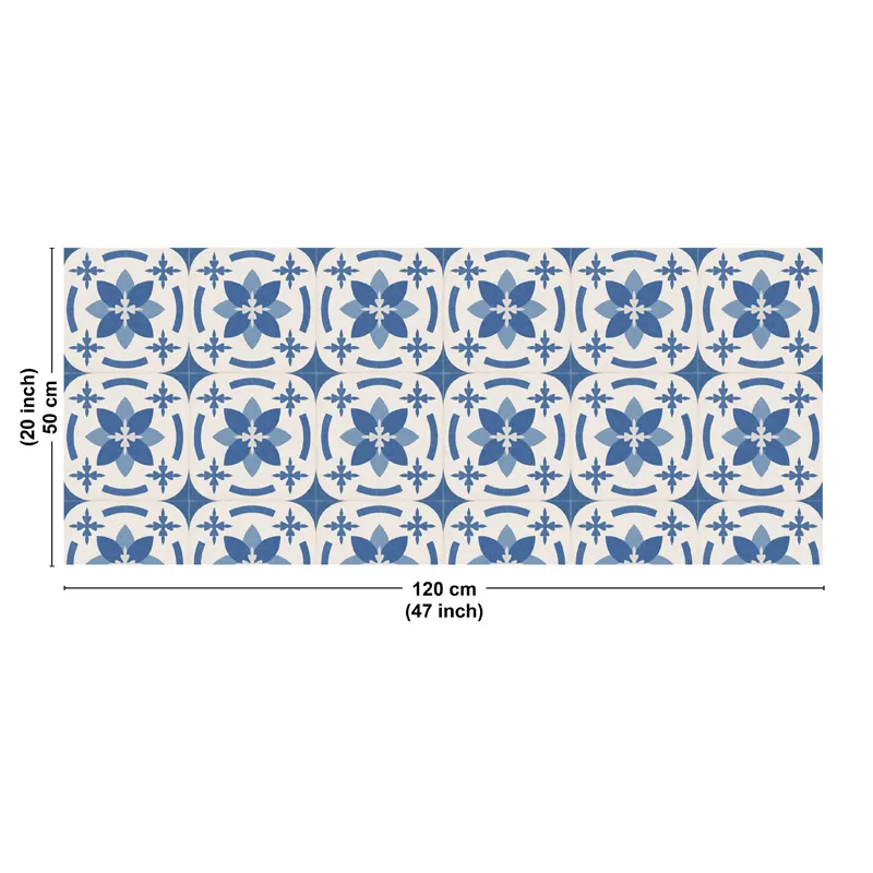 Crédence cuisine aluminium motif floral Dahlia | 99DECO