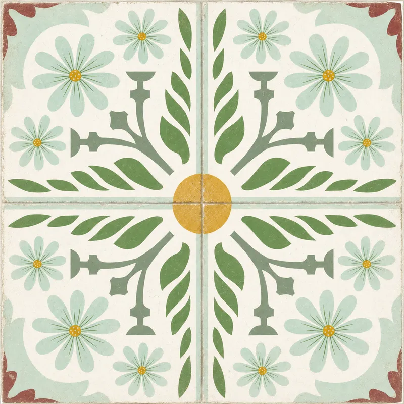 Crédence cuisine aluminium motif floral Corolle | 99DECO
