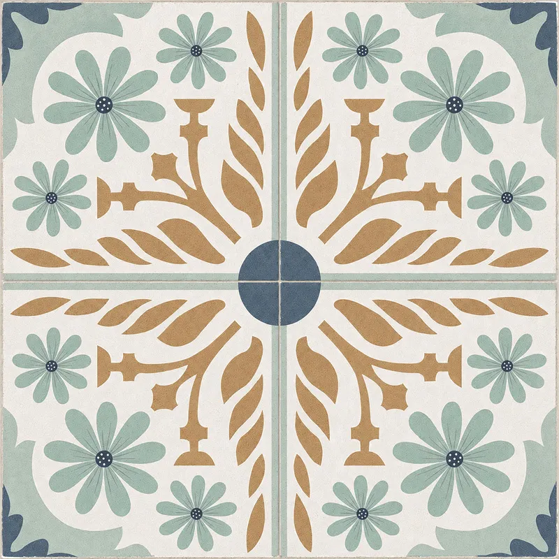Crédence cuisine aluminium motif floral Corolle | 99DECO