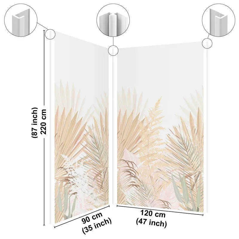 Pack panneaux de douche + crédence salle de bain Gaïa | 99 Déco