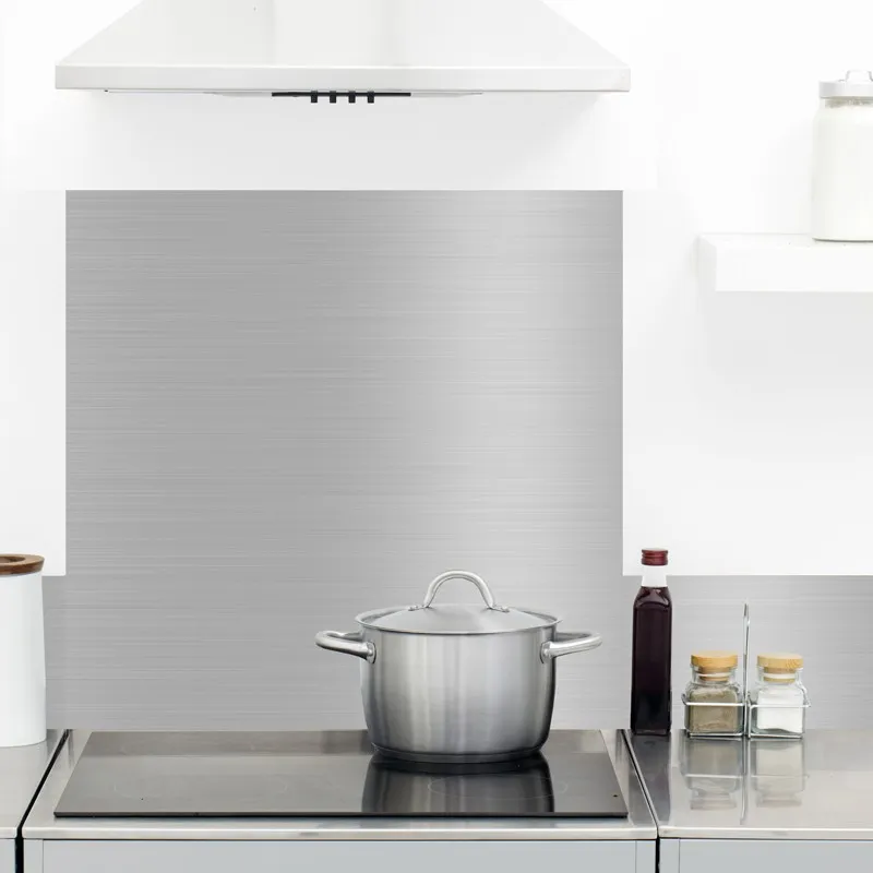 Crédence Alu Brossé Gris, Anthracite, Or, Rose et Cuivre - 99 Déco