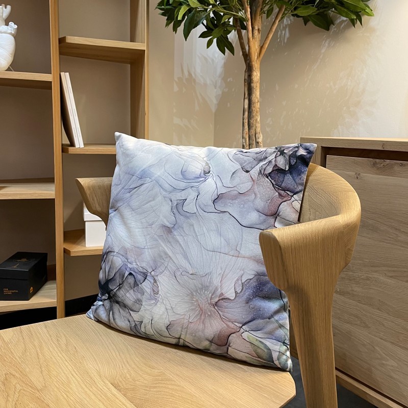 Coussin motif vaporeux Coussin motif vaporeux