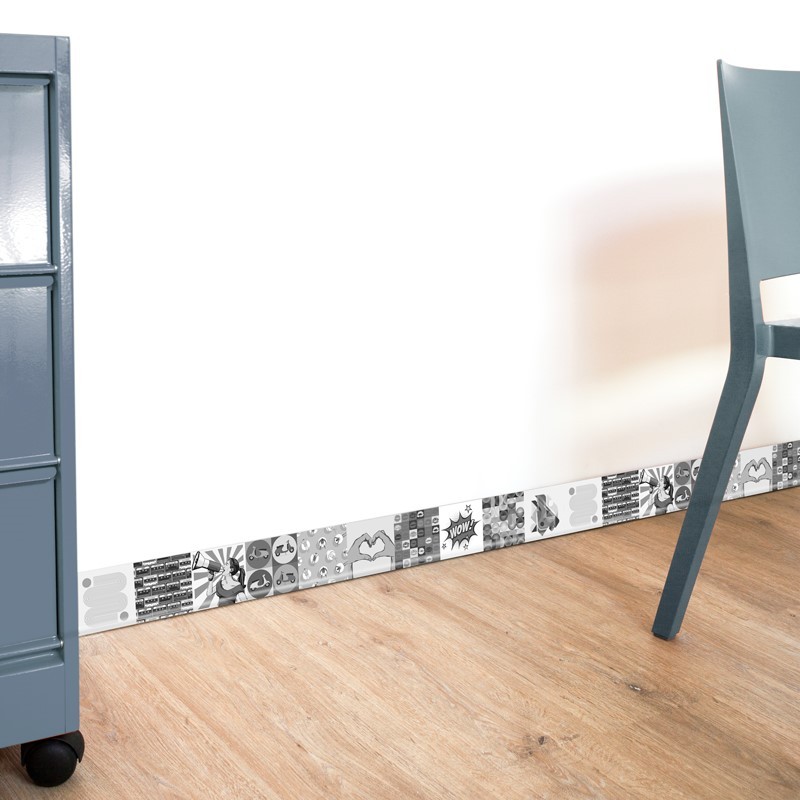 Incontournable pour une décoration murale tendance : la plinthe PVC Pop Art Incontournable pour une décoration murale tendance : la plinthe PVC Pop Art