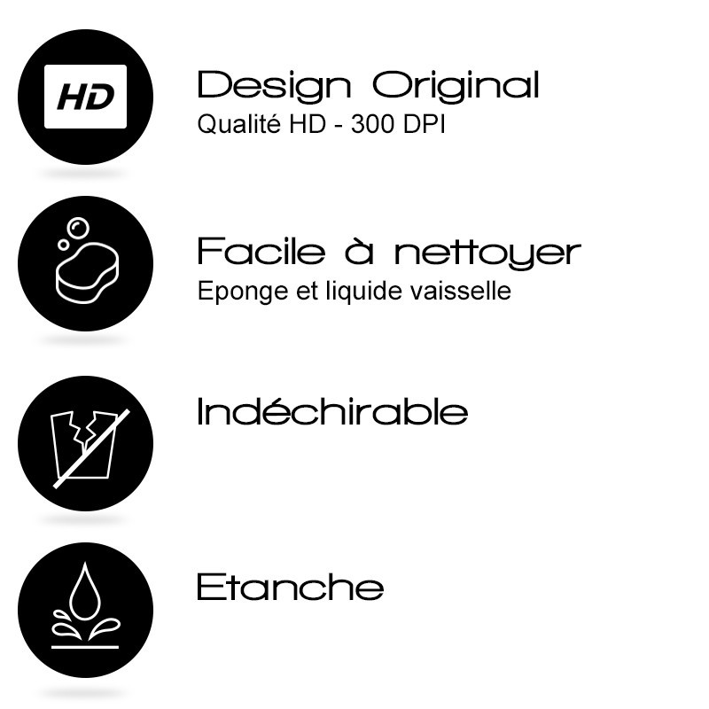 Set de table facile à nettoyer Set de table facile à nettoyer