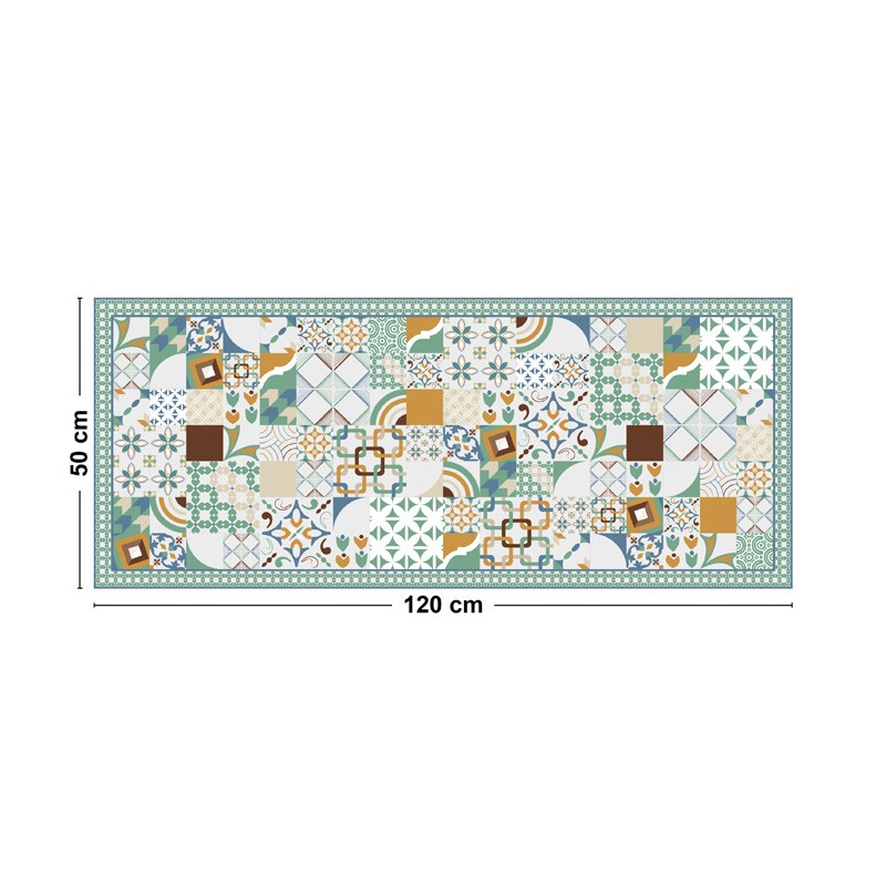 Tapis vinyle carreaux de ciment Tapis vinyle carreaux de ciment