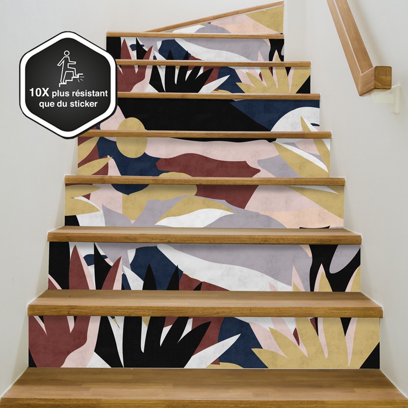 Contremarches décoratives et prêtes à coller Contremarches décoratives et prêtes à coller